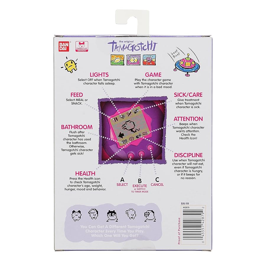 Amazon.com: Tamagotchi Original - Candy Swirl : Toys & Games